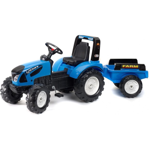 FALK - Šlapací traktor Landini s vlečkou