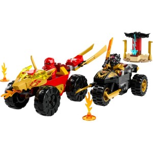 LEGO Ninjago - Kai a Ras v duelu auta s motorkou