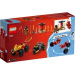 LEGO Ninjago - Kai a Ras v duelu auta s motorkou