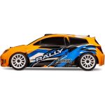 Traxxas Rally 1:18 4WD RTR oranžové