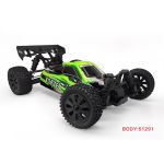 HSP Vortex 1/10 2,4 GHz Brushed Buggy, Zelená