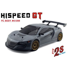 HSP GT PRO 1/10 2,4 GHz Brushless On-road, Šedý