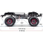 Traxxas TRX-4 Sport High Trail Edition 1:10 RTR červená