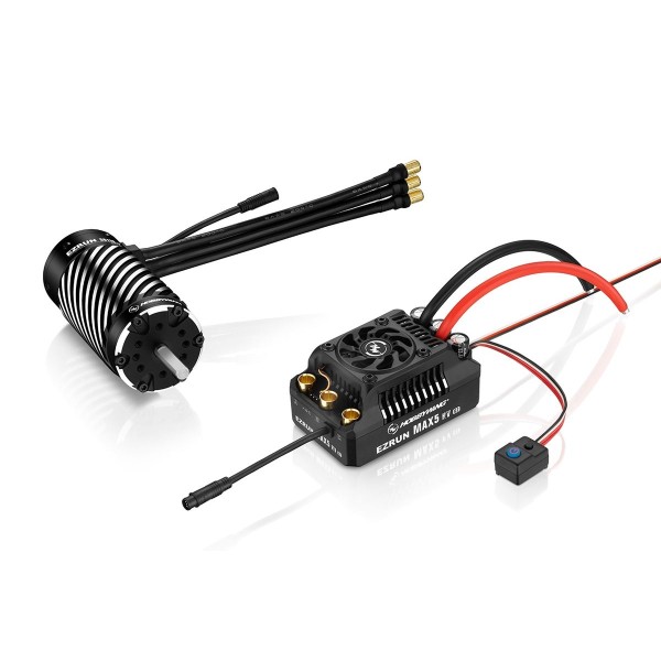 COMBO MAX5 HV G2 s EZRUN 56118SD 800Kv - černý