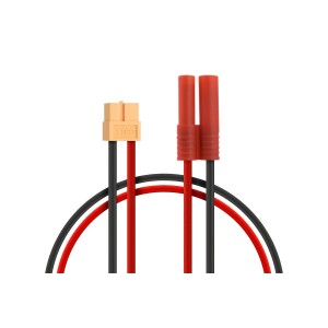 XT60 Nabíjecí kabel Gold 4mm s domečkem