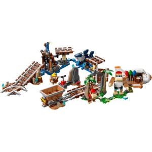 LEGO Super Mario - Diddy Kongova jízda v důlním vozíku – rozšiřující set