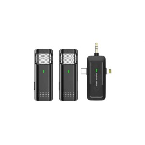 3v1 2,4G Lavalier bezdrátový mikrofon (vč. Aku)