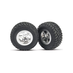 Traxxas kolo 2.2/3.0”, disk SCT saténový, pneu SCT (2) (2WD přední)