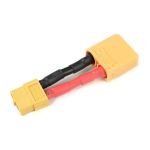 Konverzní kabel XT-60 baterie - XT-90 přístroj 12AWG
