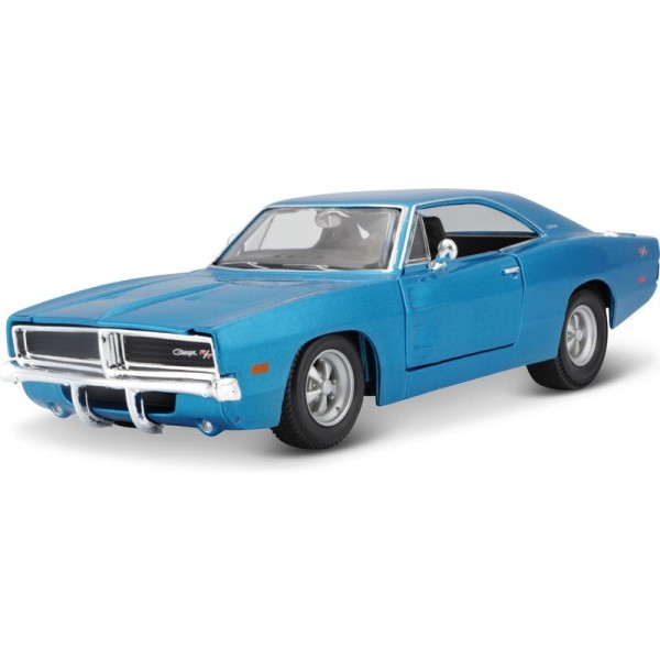 Maisto Dodge Charger R/T 1969 1:25 modrá metalíza