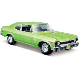 Maisto Chevrolet Nova SS 1970 1:24 světle zelená metalíza