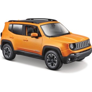 Maisto Jeep Renegade 1:24 oranžová