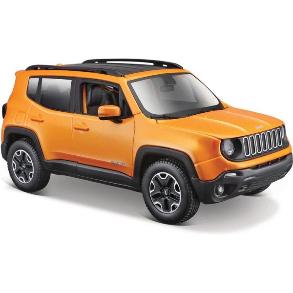 Maisto Jeep Renegade 1:24 oranžová