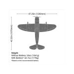 E-flite P-47 Razorback 1.2m PNP