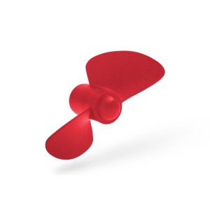 Lodní šroub 40SR/M4 červený Nylon 2L