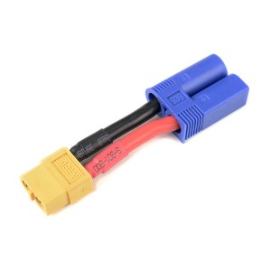 Konverzní kabel EC5 přístroj - XT-60 baterie 12AWG