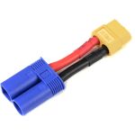 Konverzní kabel EC5 přístroj - XT-60 baterie 12AWG
