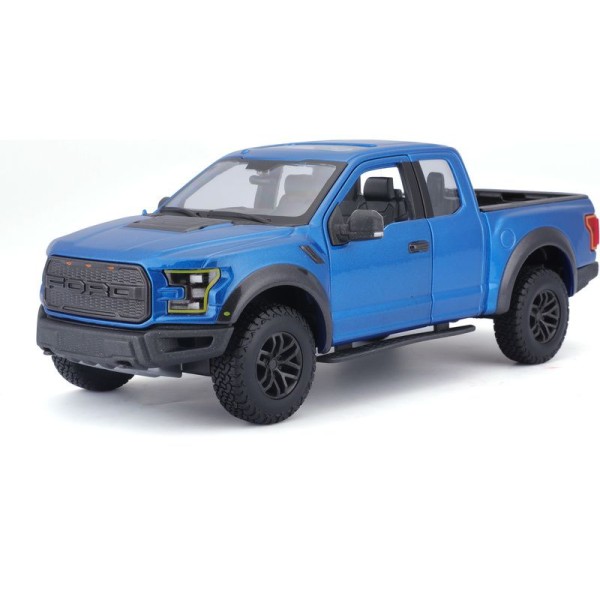 Maisto Ford F-150 Raptor 2017 1:24 modrá