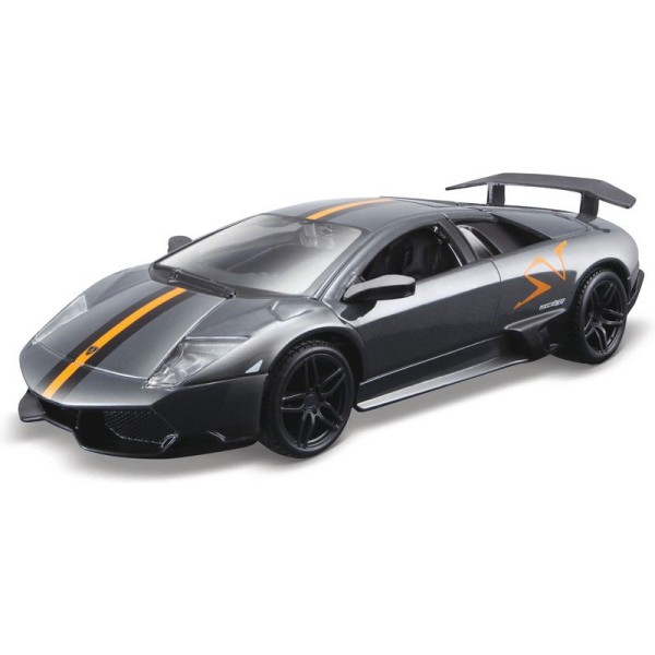 Bburago Lamborghini Murcielago LP 670-4 SV 1:32 šedá matná