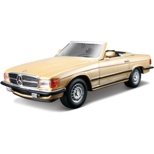 Bburago Mercedes Benz 450 SL 1977 1:32 zlatá