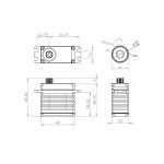 HBL3850 (0.10s/60°, 57.0kg.cm)