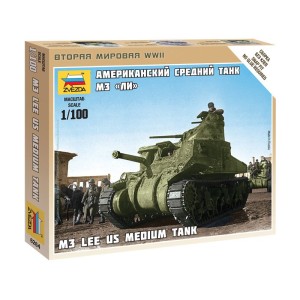 Zvezda Snap Kit - M3 Lee (1:100)