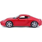Maisto Porsche Cayman S 1:18 červená