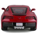 Maisto Corvette Stingray 2014 1:18 červená metalíza