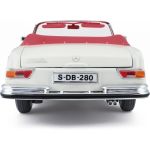 Maisto Mercedes-Benz 280SE Cabrio 1967 1:18 krémová