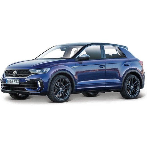 Bburago Volkswagen T-Roc R 1:43 modrá metalíza