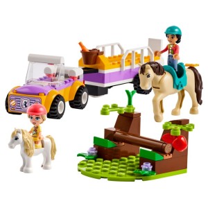 LEGO Friends - Přívěs s koněm a poníkem