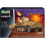 Revell sWS mit Flak-Aufbau als Sfl. mit 3,7cm Flak 43 (1:72)