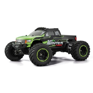 Smyter MT Turbo 3S Brushless 1/12 4WD Monster Truck - Zelený