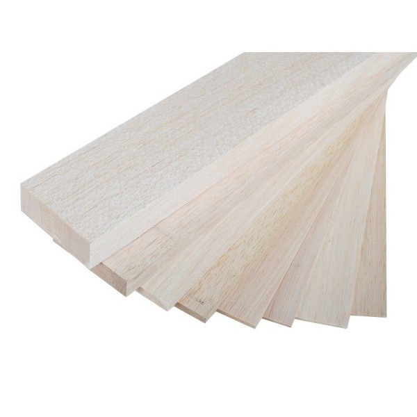 100x10cm Balsa 3,5 mm standard