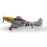 E-flite P-51D Mustang 0.49m Detroit Miss SAFE Select BNF Basic