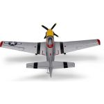 E-flite P-51D Mustang 0.49m Detroit Miss SAFE Select BNF Basic
