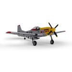 E-flite P-51D Mustang 0.49m Detroit Miss SAFE Select BNF Basic