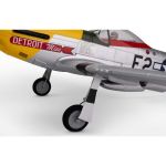 E-flite P-51D Mustang 0.49m Detroit Miss SAFE Select BNF Basic