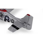 E-flite P-51D Mustang 0.49m Detroit Miss SAFE Select BNF Basic