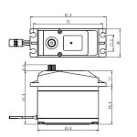 SW-0240MG HiVOLT Digitální servo (35kg-0,15s/60°)