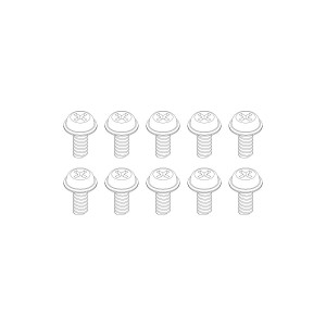 Turbo Racing Šroubky M1,7 x 3 mm 10 ks