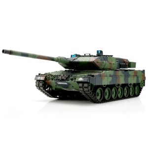 TORRO tank 1/16 RC LEOPARD 2A6 kamufláž - BB +IR (kovové pásy)