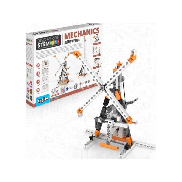 Engino Stem Mechanics kladkové pohony