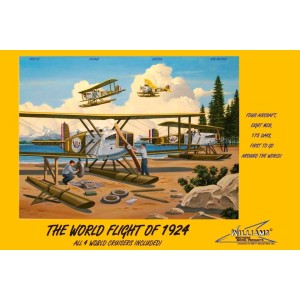 WorldFlight of 1924, čtyři letadla (1/72) + DVD
