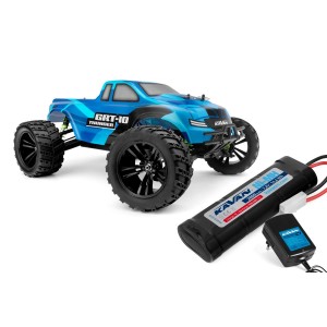 KAVAN GRT-10 Thunder 2,4 GHz 4WD Monster Truck 1:10 - Modrý - RTR