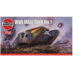 Airfix WWI Male Tank Mk.I (1:76) (Vintage)