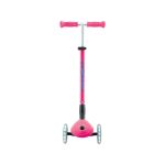 Globber - Koloběžka Primo Plus Lights V2 skládací Fuchsia/Sky Blue