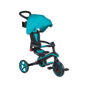 Globber - Tříkolka Explorer Trike 4in1 skládací Teal