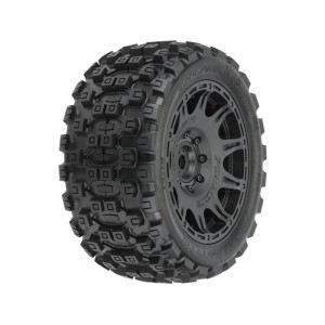Pro-Line kolo 5.7”, pneu Badlands MX57, disk Raid H24 černý (2)