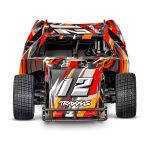 Traxxas Slash Mudboss 1:10 BL-2s RTR červený